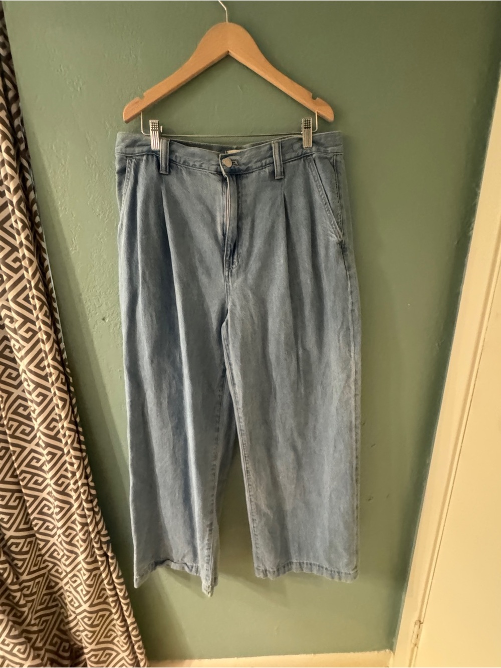 Madewell Light Blue Denim Trousers